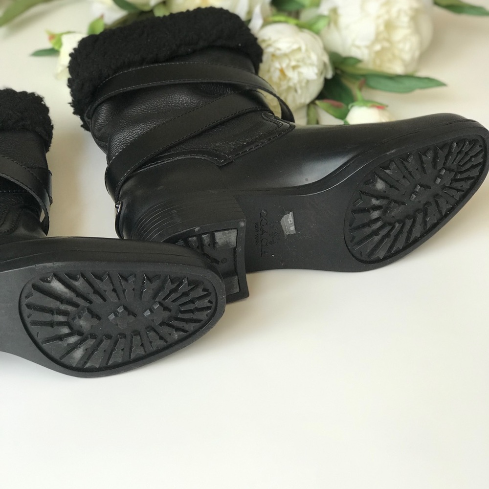 Coach Zena Amor Calf Boots Gem